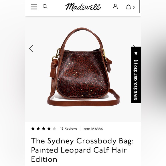 Madewell Sydney CROSSBODY - Picture 2 of 8